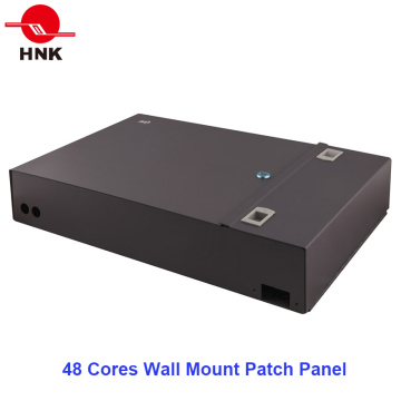 24/48 Cores Distribution Wall Mount Fiber Optic Patch Panel